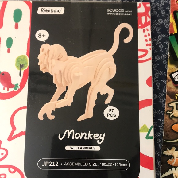 Wooden 3D Animal+Dinosaur Puzzle Bundle - Picture 3 of 12